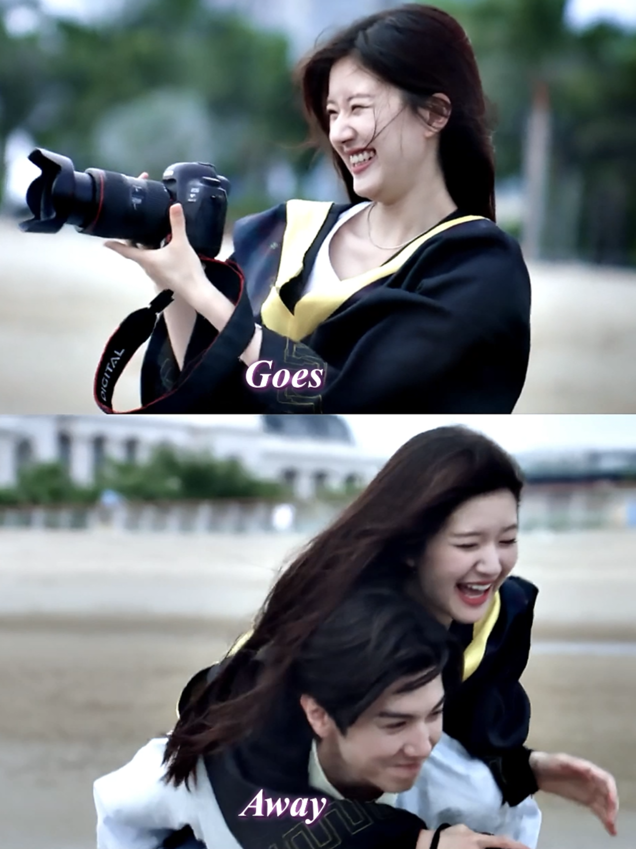 From admiring to falling in love with him... If you wonder what's one of my fav scenes...ITS THE ONE WHERE THEY ARE RUNNING AND TAKING PICS AT THE BEACH jdjsjdks. Also I forgot that the caption closes the bottom of the edit so watch it with 