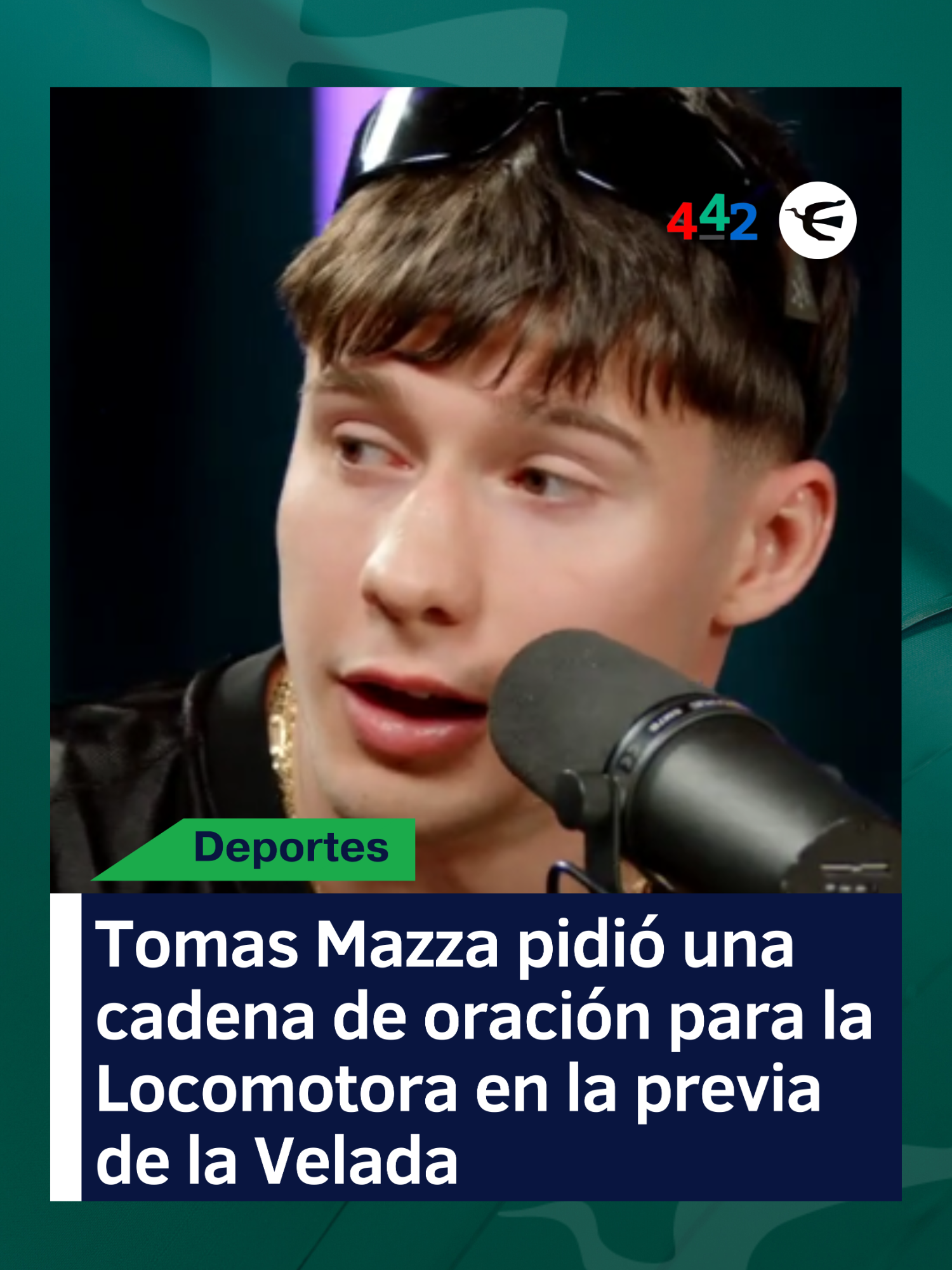 🙏Tomas Mazza pidió una cadena de oración para la Locomotora en la previa de la velada. 👉El streamer argentino peleará contra byViruZz en el evento de boxeo aficionado de Ibai y en el face to face contra su rival pidió una cadena de oración para la Locomotora. 📹En el entrenamiento previo a la pelea, Mazza hizo videos junto a la boxeadora argentina. 📲Mantenete informado en 442. #Deportes #Boxeo #Velada #TomasMazza #Mazza #Viruz #Locomotora