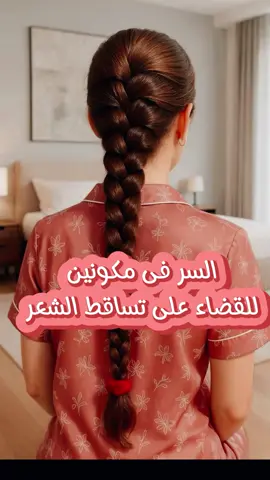 السر فى مكونين للقضاء على تساقط الشعر  #الشعر #تساقط_شعر #العناية_بالشعر.#سماح_والى 