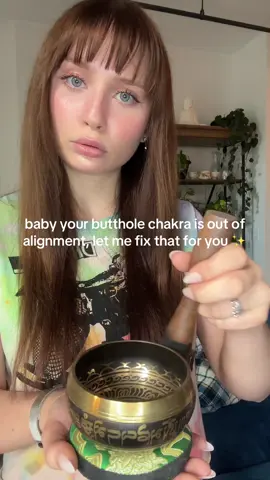 disclaimer: this is making fun of western creators appropriating eastern spirituality, NOT making fun of sound cleansing/singing bowls or chakras ‼️ #spiritual #spirituality #spiritualpsychosis