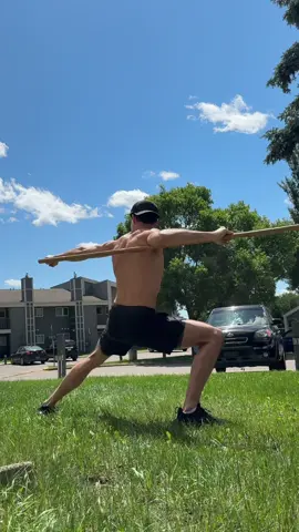Starting to learn some formal Shoalin Kung Fu combos, still got a lot to learn🤙🏻 #kungfu #martialarts #bostaff 
