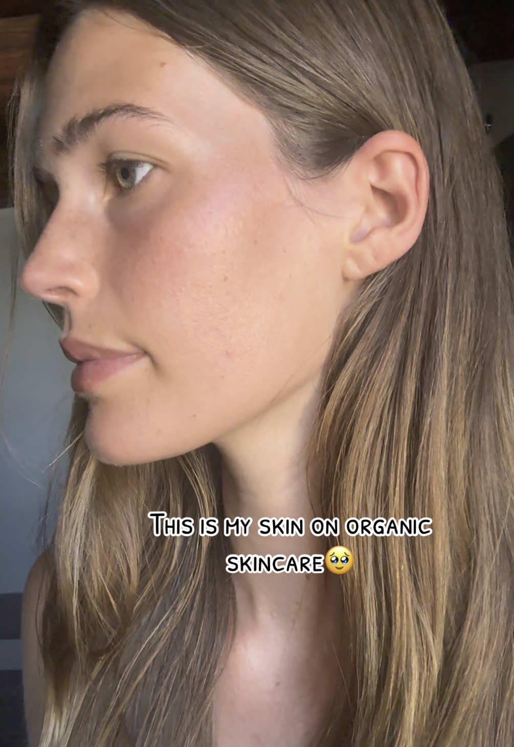 This is my skin on organic skincare. #OrganicSkincare #NoFilterSkin #SkinFromWithin #CleanBeauty #MinimalRoutine #HolisticGlow #BareSkinBeauty #NaturalSkincare #SkinHealth #LessButBetter