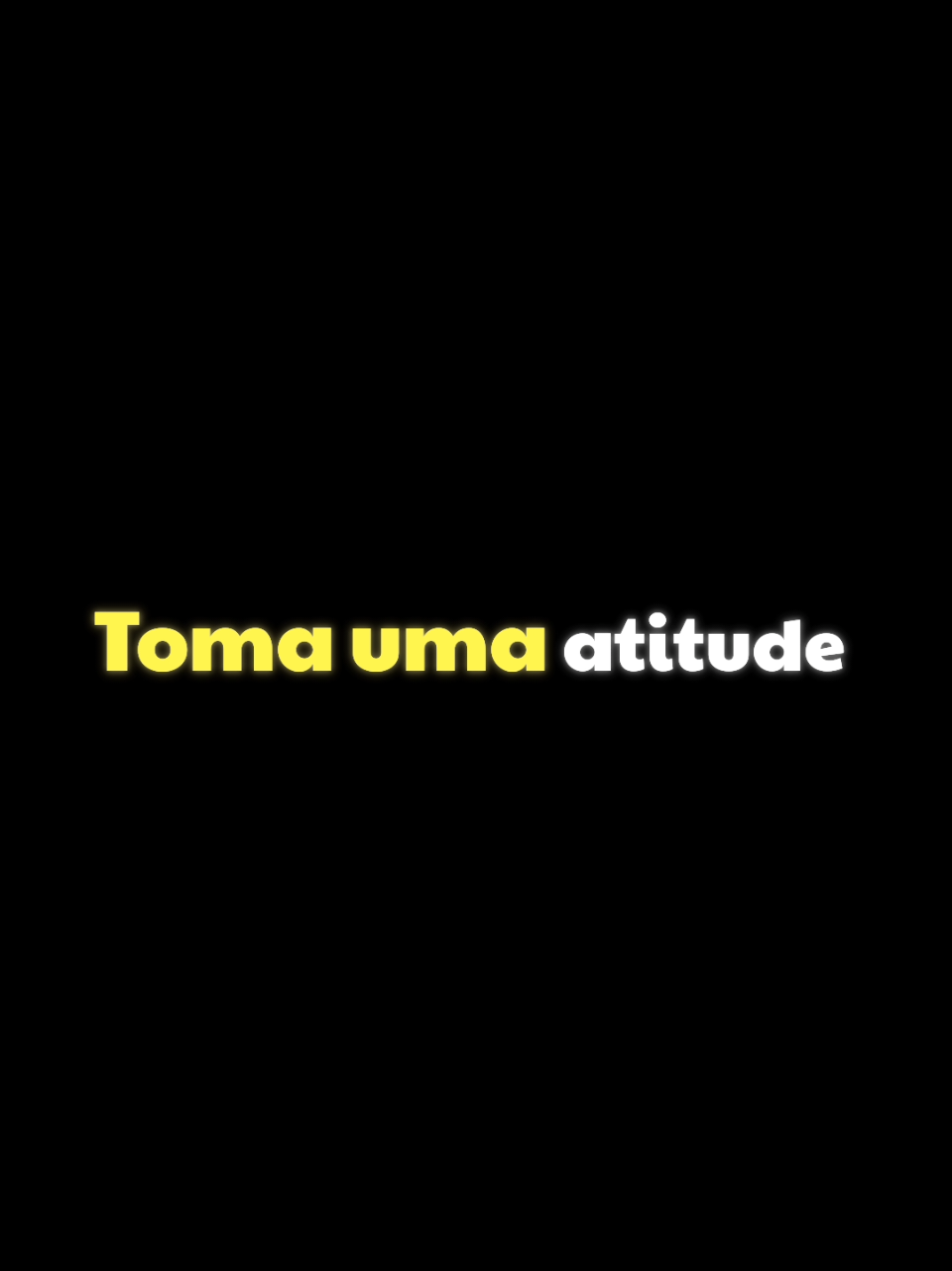 Chega de viver parado esperando 