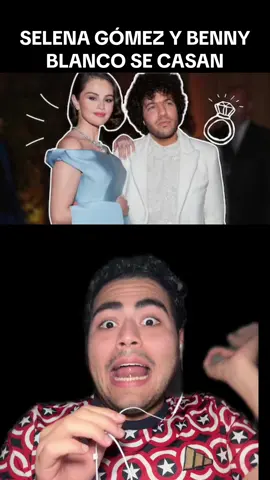 Selena Gomez y Benny Blanco boda 💍 #selenagomez #bennyblanco #chisme #greenscreen 