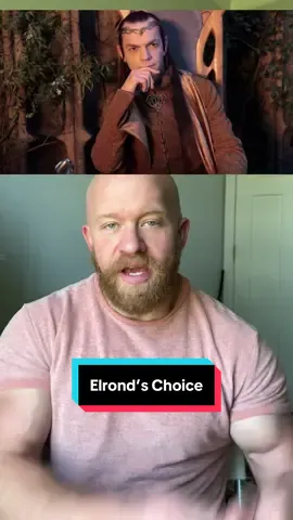 Elrond’s Choice. For Lord of the Rings and middle earth fans. #lordoftherings #lotr #tolkientok #lordoftheringstiktok #lotrtok 