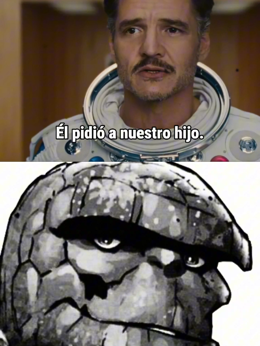El nuevo avance de #fantasticfour esta 💀 #pedropascal #marvelstudios #disneyplus  #peliculas 