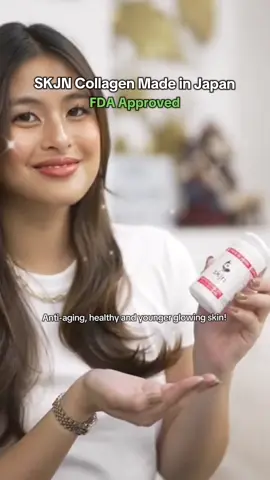 SKJN Collagen Made in Japan. FDA Approved product. #skjn #skjncollagen #skjnmicrotablets #collagen #healthyskin #skincaretips 
