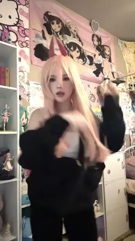 nyanya #cosplay #chainsawman #powercsm #anime 