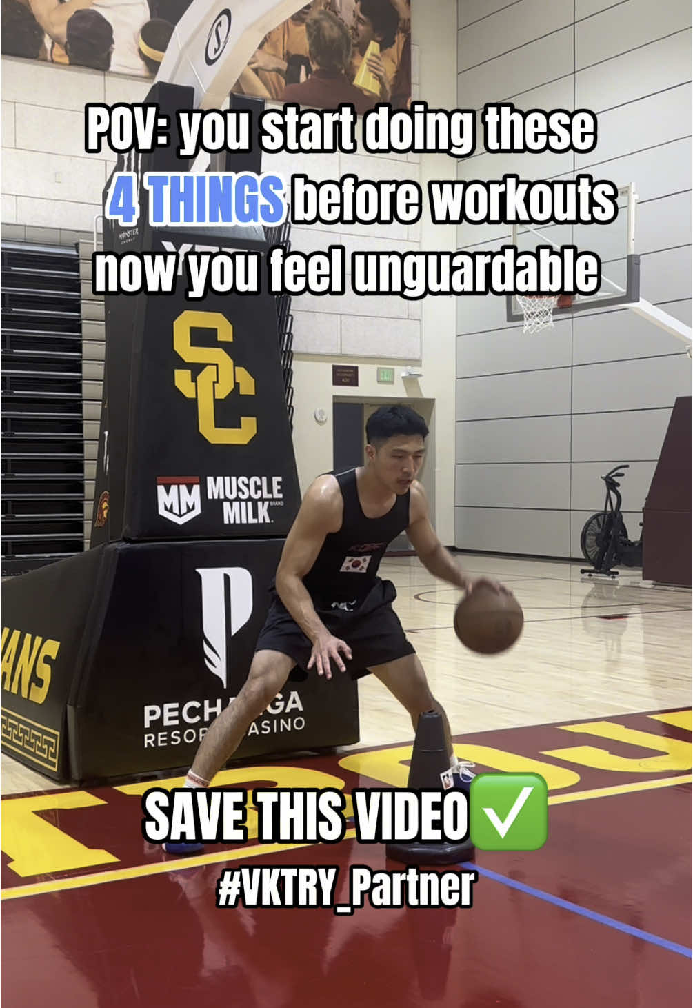 FEEL GOOD PLAY GOOD🔥 TRY these 4 things out!  1. Pocket dribble 2. Over the line pocket  3. Over the line pocket behind 4. Using @VKTRY Gear insoles SAVE THIS VIDEO✅ - #VKTRYPartner #ad - #fy #fyp #foryou #foryoupage #basketball #NBA #hooper #ballislife #viral #trending 