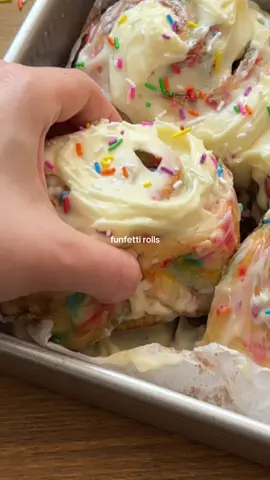 Replying to @Anjali S. Comment “YES” or “RECIPE” on my ig and I’ll send you the link to the full free recipe!🔥 Funfetti Cinnamon Rolls. Where to find the recipe: you can click the link in my bio, it will take you to my website and then, search funfetti cinnamon rolls, or visit 🔗 https://archersfood.com/funfetti-cinnamon-rolls/  (or comment YES or RECIPE on my Ig and I’ll DM the link to you!) Search on internet: archersfood funfetti cinnamon rolls Make sure you follow us or have the DMs open so we can send you the link, enjoy💖 #creatorinsights #cinnamonrolls #funfetti #funfettirolls #birthday #birthdayrolls 