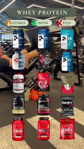 QUAL O MELHOR WHEY PROTEIN? Nem todo whey é igual — e aqui está o motivo! 👇🏼 💥 Grupo 1 – “ÓTIMOS” 🔹 Wheys com +24g de proteína por porção de 30g. 🔹 Maior pureza, mais absorção e menos lactose. 👉🏽 Ideal para pessoas com intolerância à lactose ou que precisam de alta densidade proteica sem aditivos. ⚠️ MAS ATENÇÃO: Se você não tem intolerância, pode economizar e ir para os do próximo grupo… ✅ Grupo 2 – “BONS” 🔸 20 a 23g de proteína por 30g. 🔸 Geralmente whey concentrado, com bom custo-benefício. 🔸 Perfeito pra maioria das pessoas saudáveis buscando melhorar a ingestão de proteína no dia a dia. ❌ Grupo 3 – “RUINS” 🔻 Até atingem 30g de PTN, porém em doses de 120g por porção. 🔻 Alta adição de carboidrato, colágeno ou até açúcar. 🔻 Pouco eficiente se seu foco for ganho de massa, recuperação muscular ou emagrecimento com preservação de músculo. 📌 Leia o rótulo. Compare. Escolha com consciência. #nutricion #emagrecer #saude #suplemento #viraltiktok 