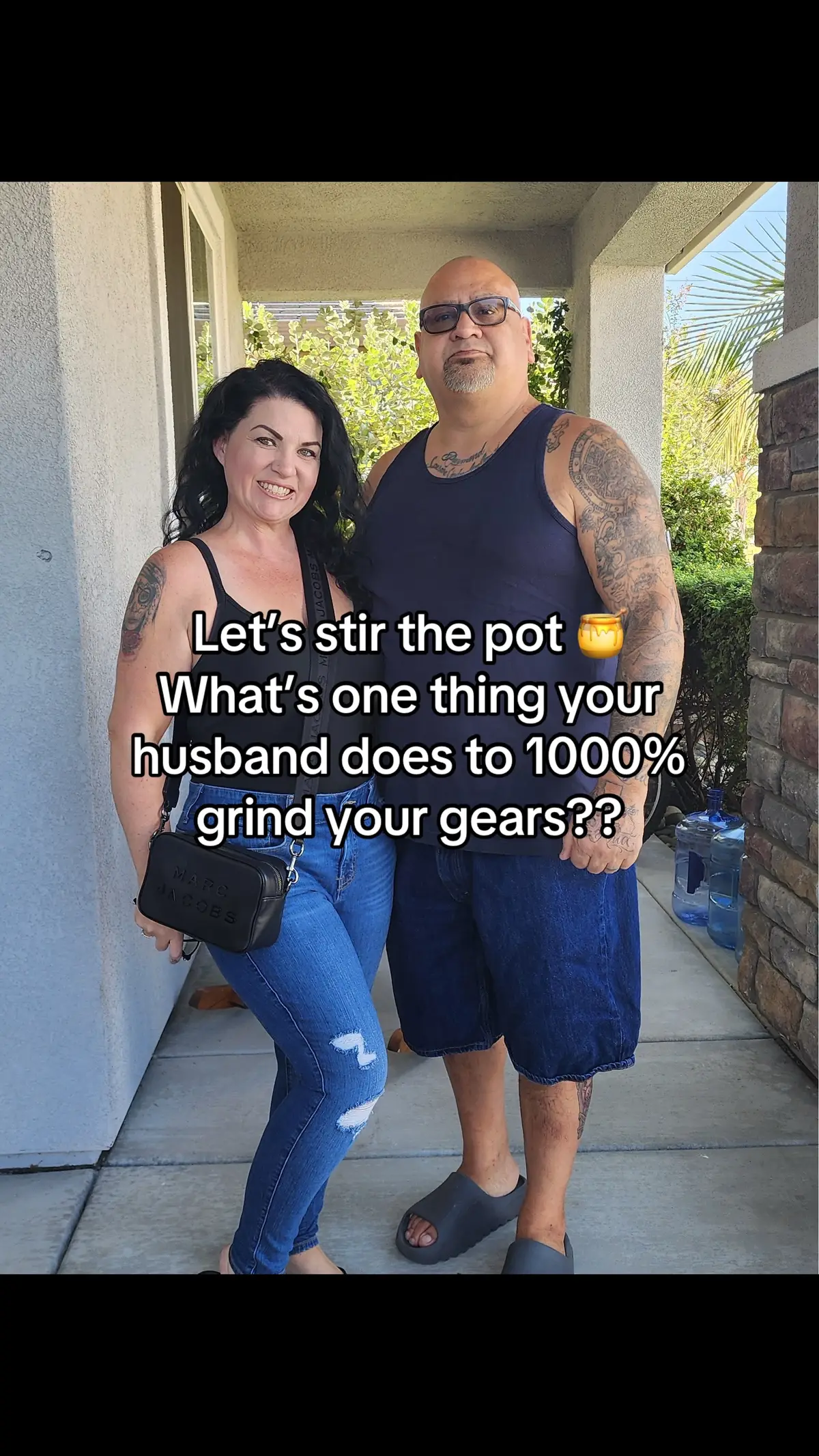 What’s one thing your husband does that grind your gears to no end? #husbandwifecomedy #husbandwifehumor #comedy #funny #fyp 