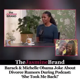 @the.jasmine.brand #BarackObama pulled up to #MichelleObama’s podcast… and the couple didn’t hold back when it came to the recent speculation. On the latest episode of IMO, Michelle and her brother/co-host #CraigRobinson teased a “very, very, very special” guest before revealing it was none other than the former president. “This is the episode that everyone’s been waiting for with bated breath,” Craig said. “Because we have my brother-in-law, your husband, the former president of the United States.” Michelle added, “He made time in his busy schedule to come on. We are honored.” Right away, they addressed the elephant in the room. “Wait, you guys like each other?” Craig joked. Michelle responded, “That’s the rumor mill.” Barack followed up with, “She took me back! It was touch and go for a while.” Craig then said, “It’s so nice to have you both in the same room,” prompting Michelle to reply, “I know, because when we aren’t, folks think we’re divorced.” Despite online chatter about solo outings and skipped events, Michelle has made it clear their bond is still solid: “There hasn’t been one moment in our marriage where I thought about quitting my man.” Share your thoughts below. ⬇️ 🎥: @imopodcasts 👨🏾‍💻: @hausofaaron