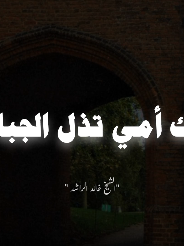 لفضلك أمي تذل الجباه 🖤 #الشيخ_خالد_الراشد #خالد_الراشد #صلوا_على_رسول_الله #اللهم_صلي_على_نبينا_محمد #اللهم_صل_وسلم_على_نبينا_محمد 