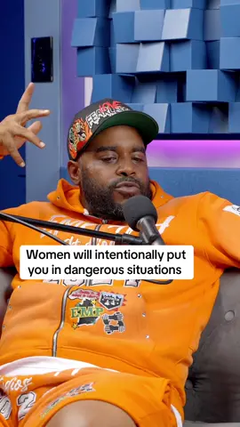 Comic J Will says that women will intentionally put their boyfriends or husbands in dangerous situations just to test the man out. Kid L Podcast #dating #toughguy #WomenOfTikTok #relationships  #testyourmight 