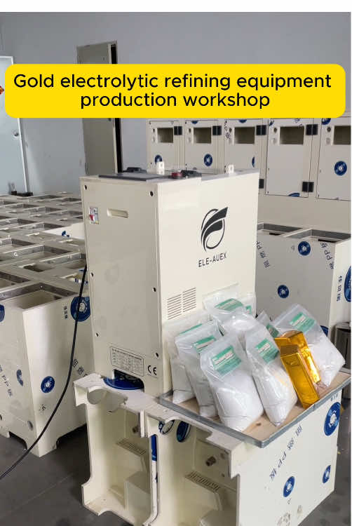 **🔥 GOLD REFINING LIKE A PRO! 🔥**   Watch how our advanced **Gold Electrolytic Refining System** turns raw gold into 99.99% pure perfection! ✨⚡   ✅ Fast & efficient   ✅ High-purity results   ✅ Eco-friendly process   Perfect for jewelers, refiners, and recyclers! 💎🔄   #GoldRefining #ElectrolyticGold #PurityMatters #JewelryMaking #GoldBusiness #PreciousMetals #MiningTech #RefiningMachine #GoldInvestment #EcoFriendlyGold   💬 Want one? DM us! 👇