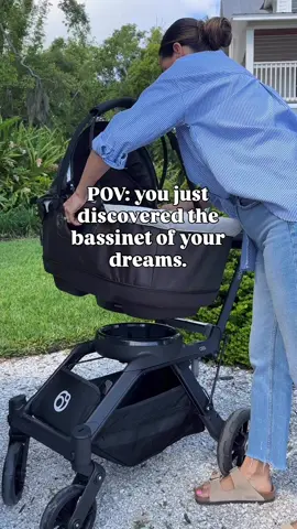 Still transferring a baby between a stroller, a rocker, and a bassinet? You don’t have to. The Orbit Baby bassinet docks directly onto the stroller and rocker base!  Minimal transfers. Maximum peace. #OrbitBaby #ParentHack #Bassinet 