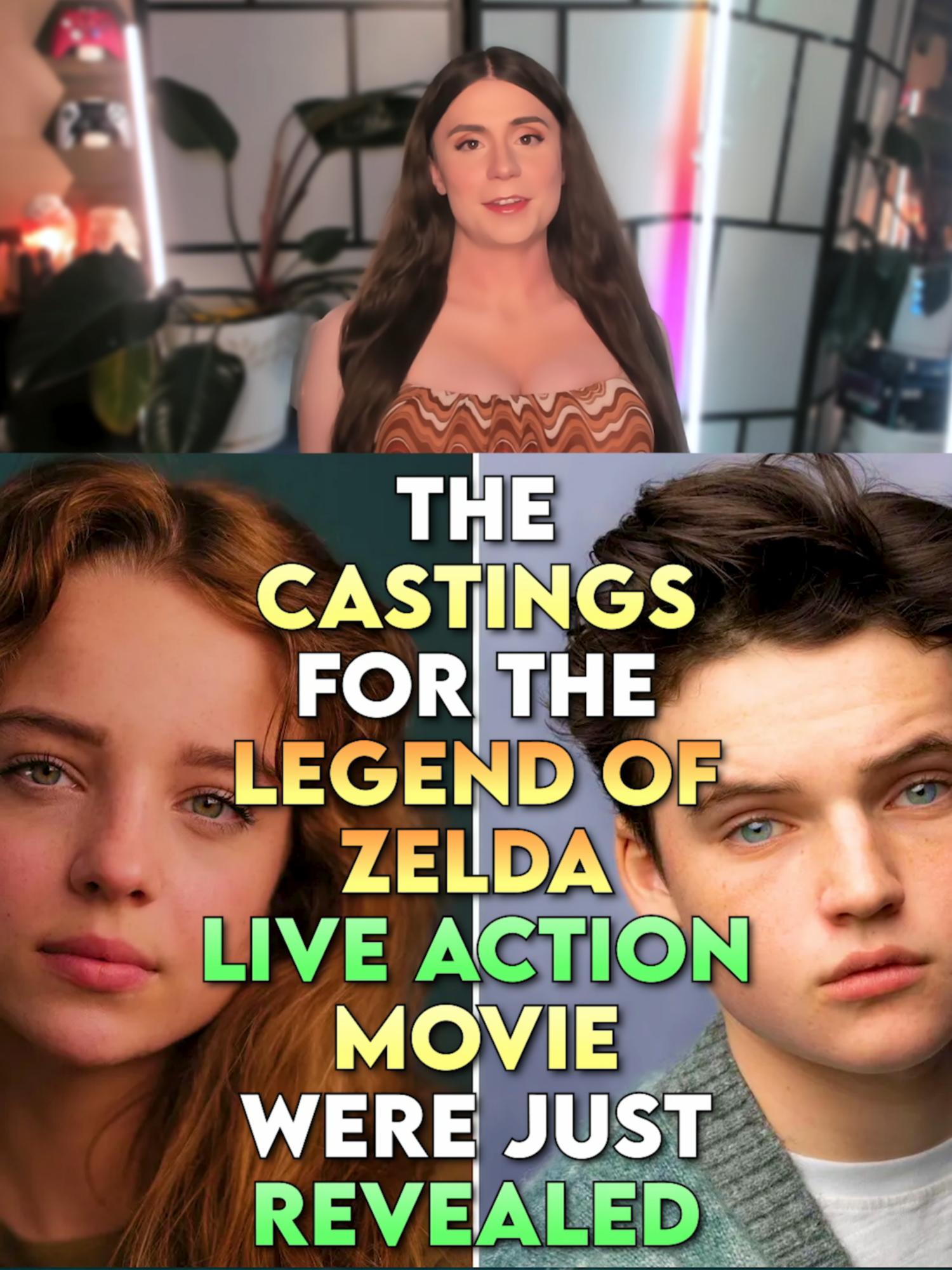 The Castings For The Legend Of Zelda Live Action Movie Were Just Revealed By Nintendo  #Nintendo #LegendofZelda #Movie #Gaming #ZEFF  Including the casting for Link being Benjamin Evan Ainsworth and Zelda being Bo Bragason