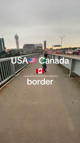 USA 🇺🇸 Canada 🇨🇦 Border just one foot #enjoy #outside #enjoylife #beautiful 