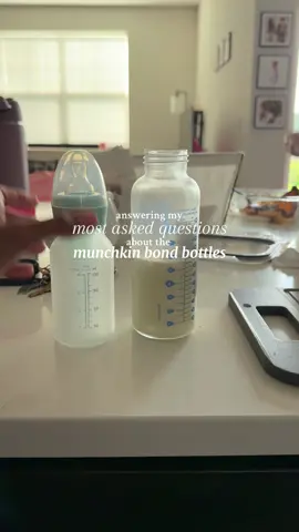 y’all have been asking so here’s a quick rundown of my most asked questions about the munchkin bond bottles 🍼 ✅ passed the drop, spill, leak and triangle tests (munchkin bond playlist on my page!!)  ✅ dr. brown’s nipples work with them (no leaks!) ✅ you can use them with or without the silicone vent ✅ measurement lines are on the glass under the silicone they come in 4oz + 8oz and are available in pink, blue, mint green, and white — linked in the orange cart 🤍 #glassbabybottle #munchkinbond #munchkinbottle #bottlefeeding #babybottle #bottlefeedingjourney #babyfeedingproducts #momtok #babytok #newbornessentials #siliconecoatedglassbabybottle #siliconebabybottle #glassbabybottles #glassbabybottlesvsplastic #siliconecoatedglassbottle #dealsforyoudays 