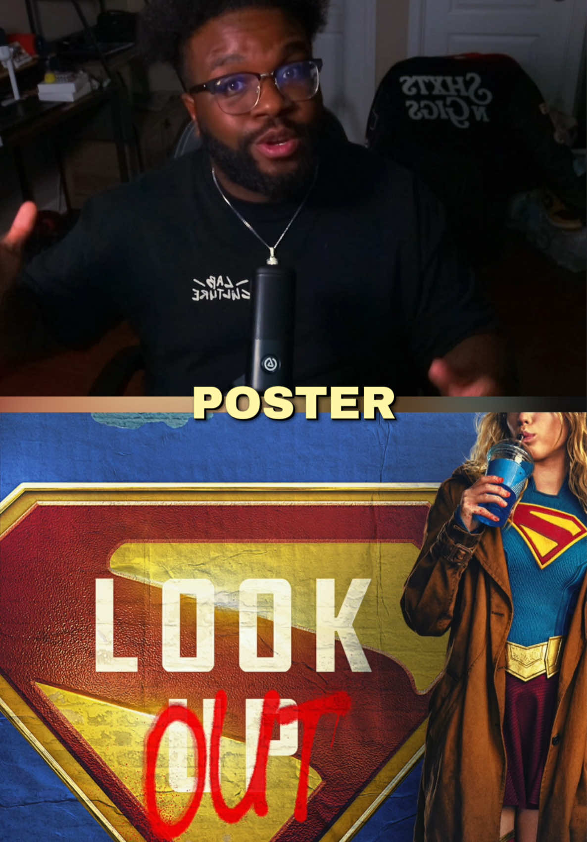 WE GOT OUR FIRST TEASER POSTER SUPERGIRL! #LookOut 2026! 🔥 #supergirl #superman #dcu #dcstudios 
