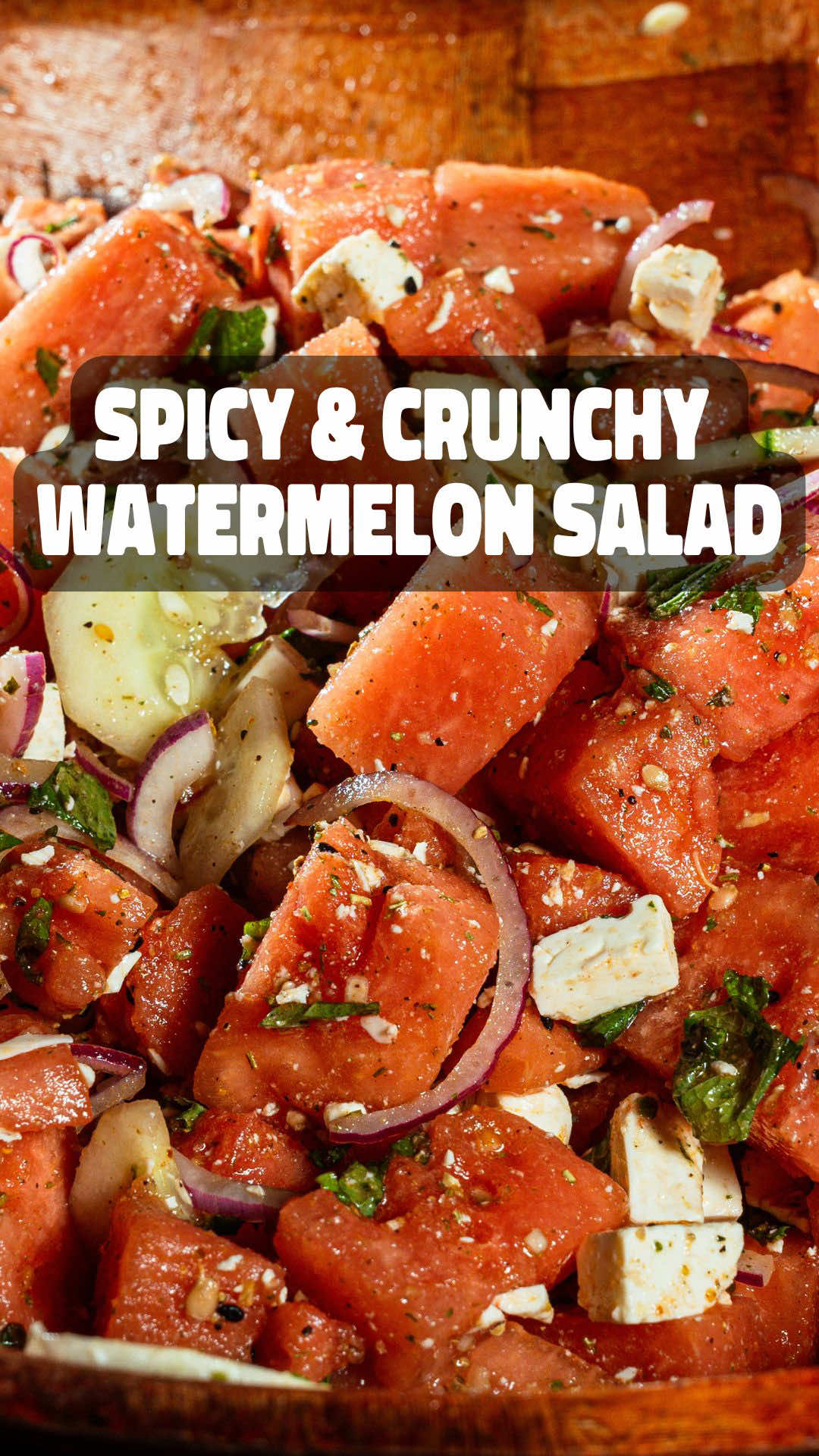 Nothing like this refreshing Watermelon Salad on a hot summer day! 🍉 ☀️🔥  #watermelon #danosseasoning #Foodie #EasyRecipe #salad 