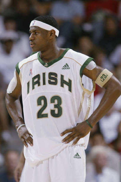 LeBron James Scores 52 Points in High School (SportsCenter)…🏀🍿 #highschool #basketball  #lebronjames #throwback 