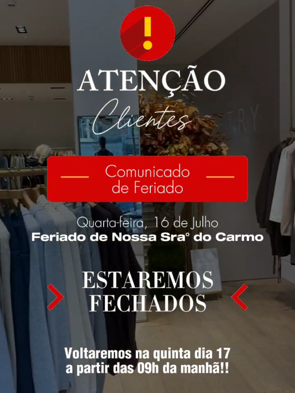 Gostou desse modelo?cpica em experimentar e uae a vontade! #CapCut #lojafechada #aviso #estamosfechados  #lojafechada  #estaremosfechados #recado 
