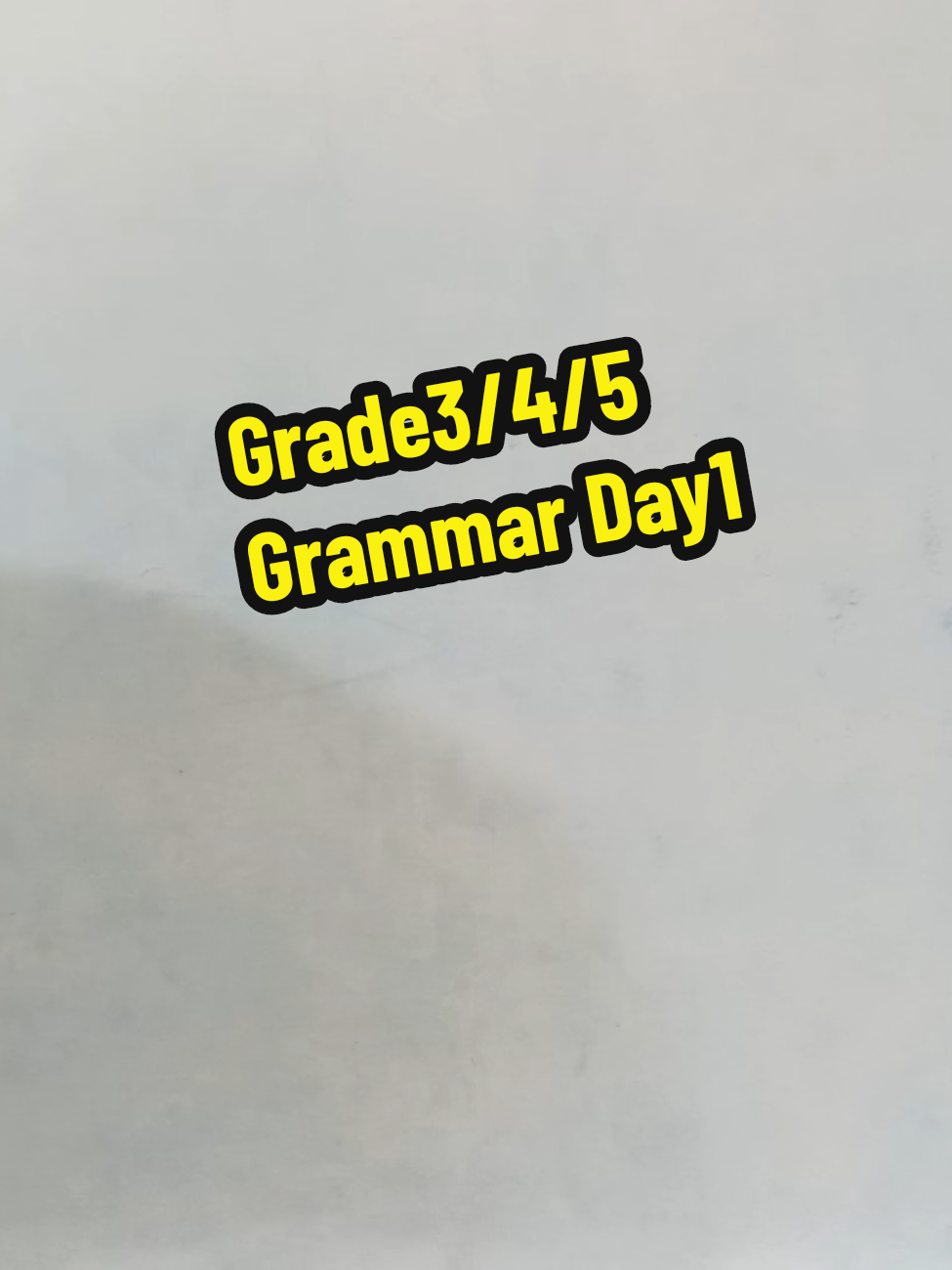 Grade3/4/5  Magic Grammar for kids - Day1 Facebook page  Tr.Yamin https://www.facebook.com/share/1Mknv5fR8e/ Viber 09675321000 #onlineclass #eng4skills #grammarforkids #starters #movers #flyers #englishforyounglearners #meiktila #creatorsearchinsights #fypppppppppppppppppppppppppppppppppppppppppppppppppppppppppppp 
