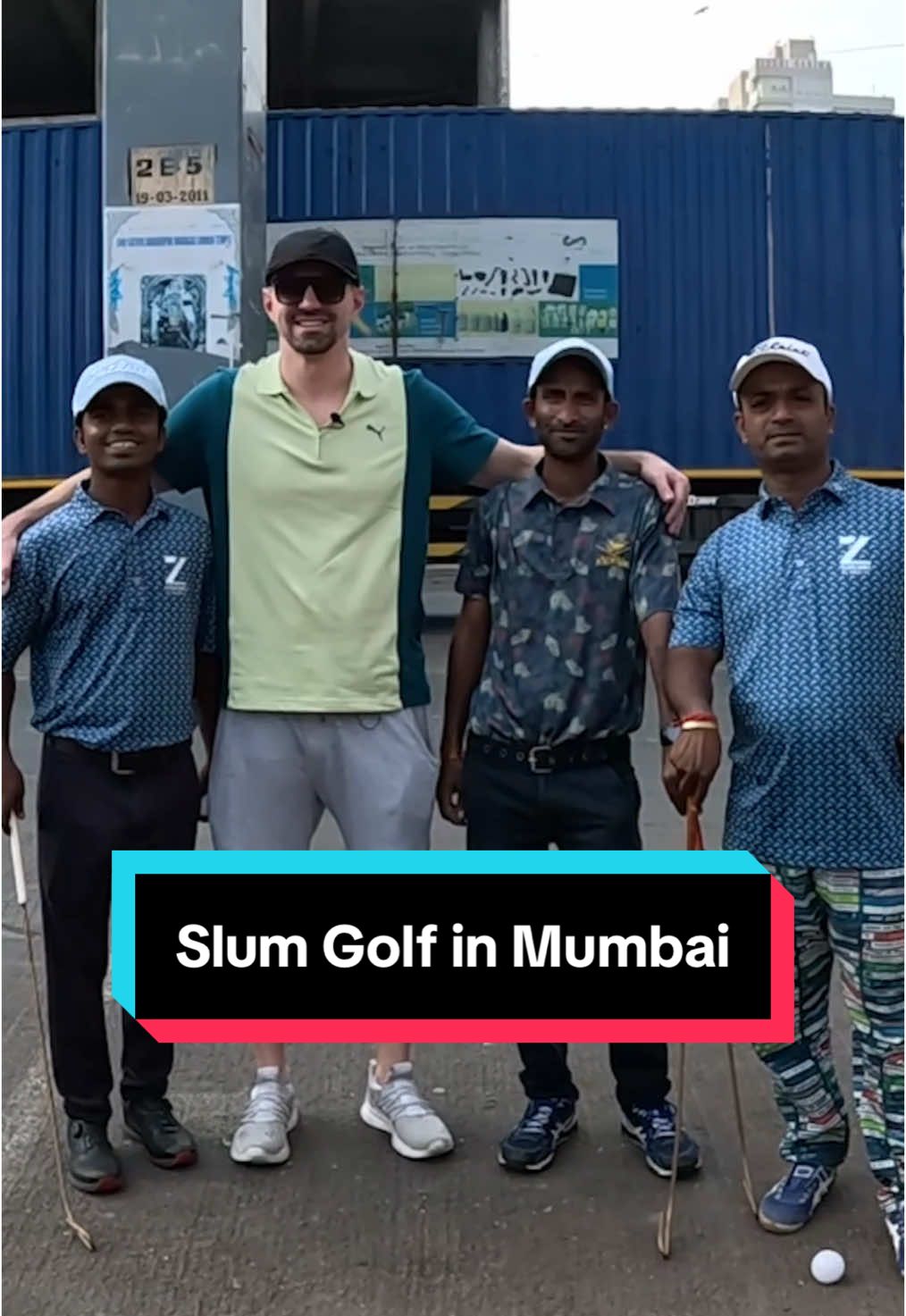 Played my first round of #slumgolf in #mumbai. Very unforgiving greens! #india #golftiktok #golftok #fyp #golfswing 