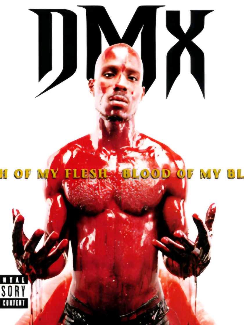 Artist: DMX  Song: It's All Good  Album: Flesh Of My Flesh, Blood Of My Blood  Year: 1998  Produced by: Swizz Beatz  #dmx #swizzbeatz #itsallgood #fleshofmyflesh #ruffryders #defjam #ripdmx #darkmanx #yonkers #yonkersny #itsdarkandhellishot #legendaryalbums #albumart #hiphopart #theessentials 