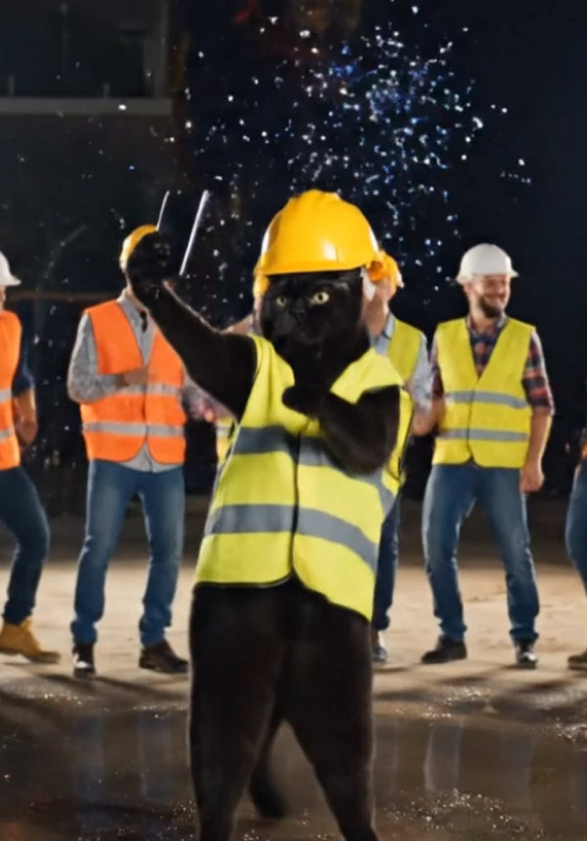 PAY DAYYY 🎉🐈‍⬛🕺🏼 #booboo #nightshift #construction #work #payday #fyp #blackcatsoftiktok #BlackTikTok #blackcat #catsoftiktok #cattok #PetsOfTikTok #booboosoocrispy 