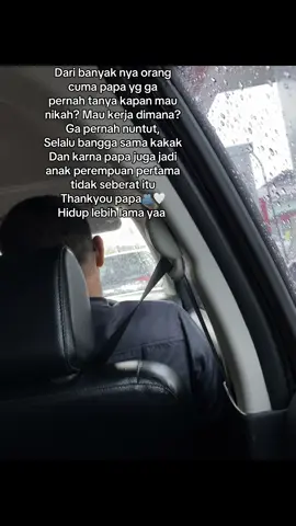 “Selagi papa masi ada kakak tetap tanggung jawab papa”🥺🫂🤍