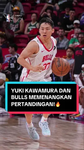 Yuki Kawamura dan Bulls berhasil memenangkan pertandingan melawan Bucks hari ini di #NBASummerLeague!🔥 🏀 9PTS 🏀 3REB 🏀 6AST Gimana nih menurut kalian performa Yuki hari ini, #NBAFans? Ikuti terus keseruan Summer League di NBA League Pass! 🤩 #NBAHighlights #ChicagoBulls@Chicago Bulls 