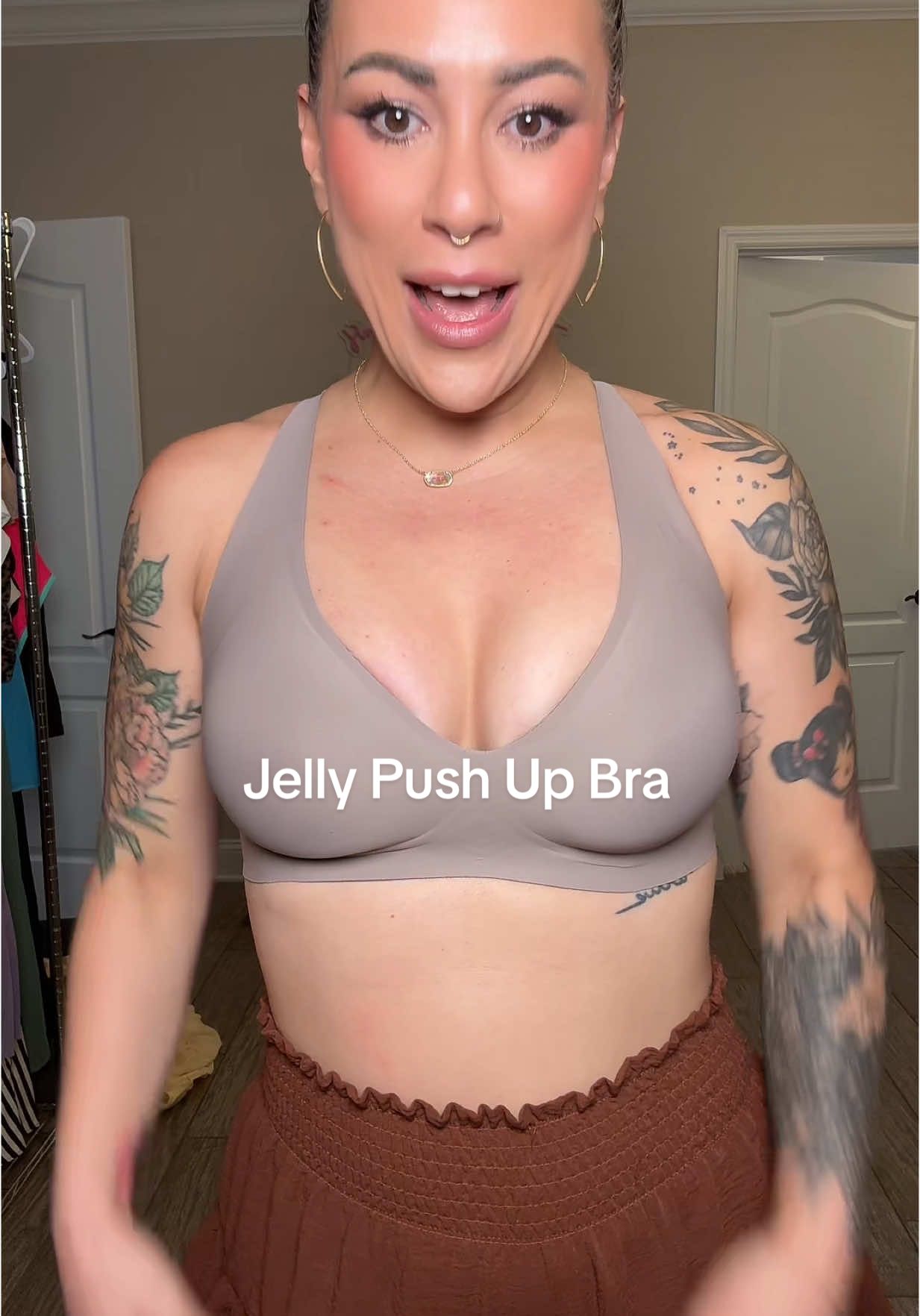 No better comfy, seamless jelly bra out there! @vrcomfy #bra #jellybra  #pushupbra 