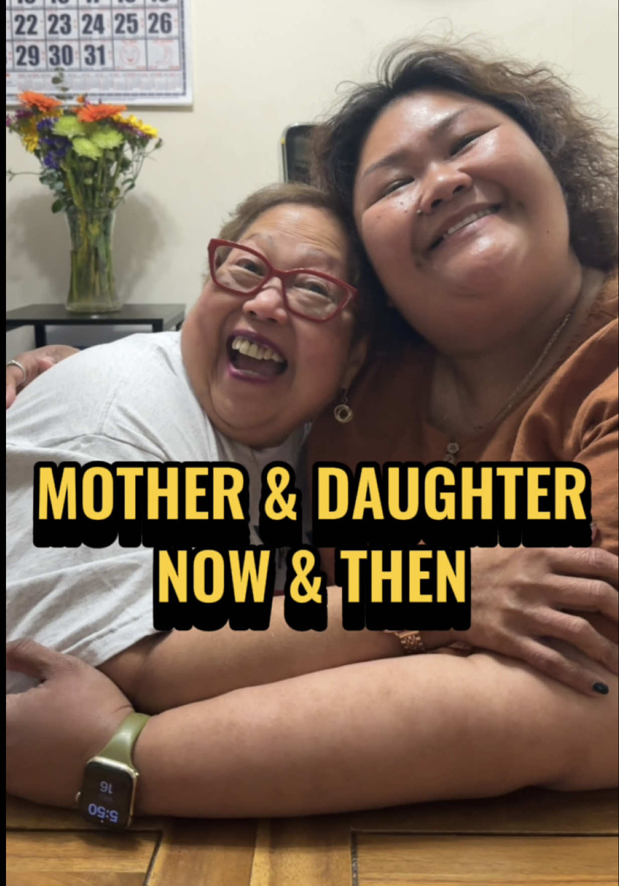 Mother & Daughter - Now & Then