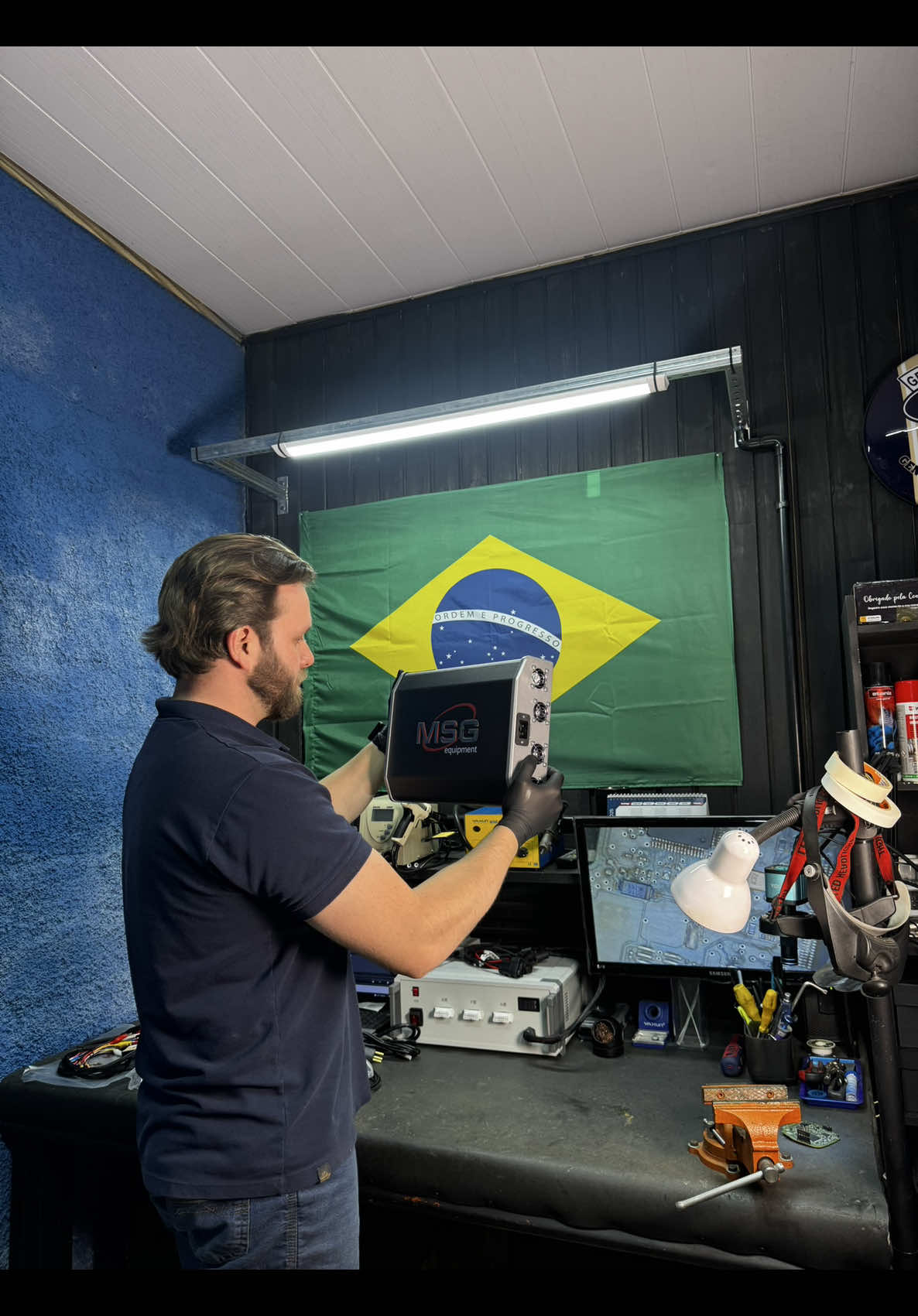 ASMR - UNBOXING MSG 561  @MSG Equipment @gynprog #msg #gynprog #direçãoelétrica #powersteering #ford #bmw #pilon                   