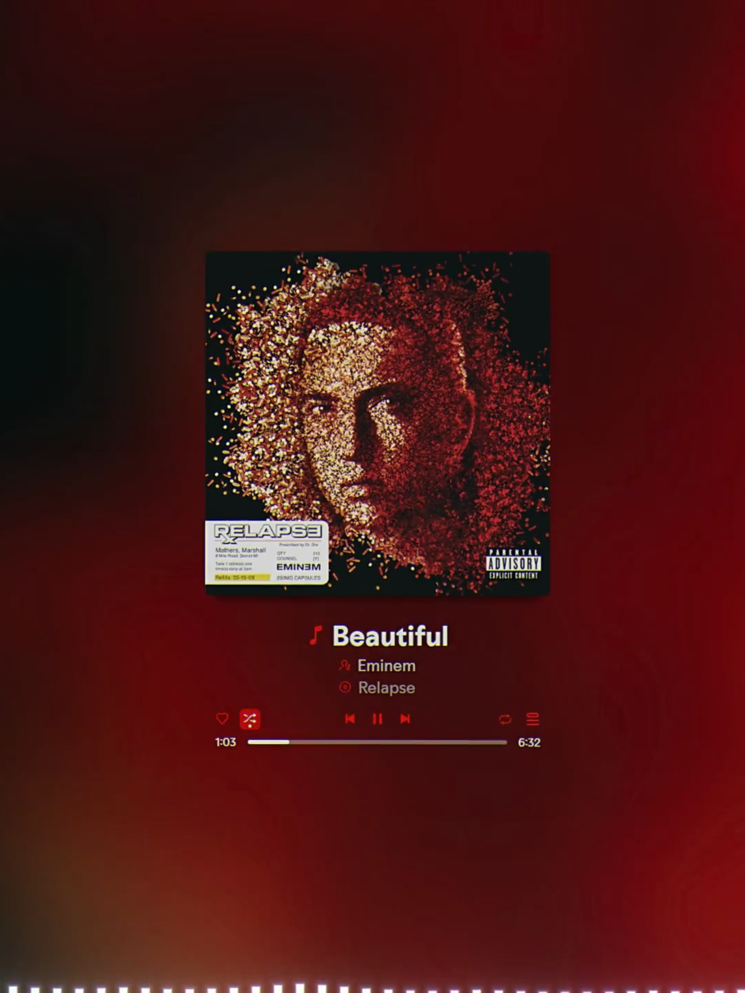 In my shoes, just to see. What it's like to be me... #eminem #slimshady #relapsealbum #beautifuleminem #fyp #stans
