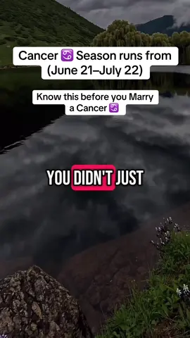 Want to marry a Cancer the know this. #darksidereads #zodiacsigns #zodiac #cancer 