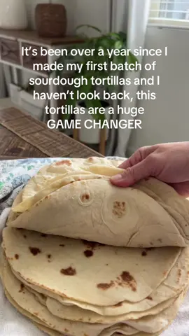 Sourdough discard? Don’t toss it—TORTILLA it. These homemade tortillas are soft, chewy, and have that perfect tang. Once you try them, you’ll never go back to store-bought 🌾🔥 #SourdoughDiscard #TortillaTok #HomemadeTortillas #SourdoughMagic #NoWasteBaking #FromScratch #MicroBakeryLife
