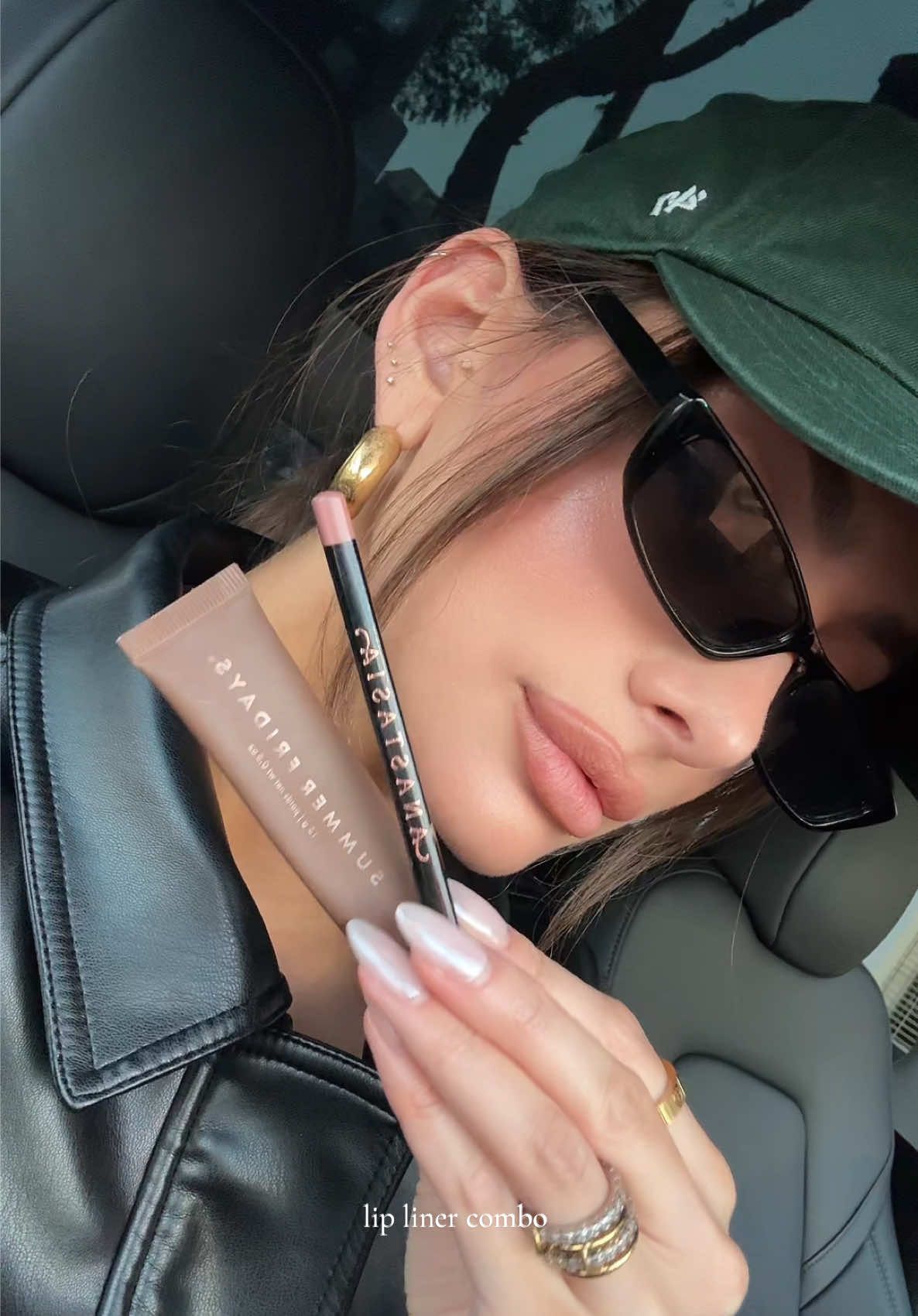 lip liner combo - Anastasia Beverly Hills liner with summer fridays hot cocoa butter balm  #lipcombo #liplinercombo #lipliner 