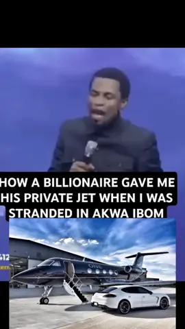 a billionaire gave me his private jet#encounterjesusministriesinternational #christiantiktok #apostlemichaelorokpo #foryou #community #faith #prayerwarriors #fireforGod #influence #billion 