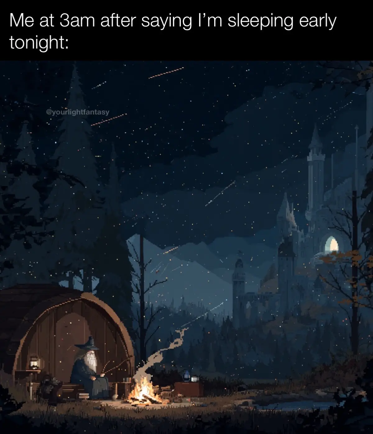 #darkfantasy #fantasy #nightfantasy #lightfantasy  #vibes #nostalgia #nostalgic #pixelart #darkfantasyaesthetic #darkfantasymeme #relatable #lightfantasymeme #brightfantasy #relatablememe #schoolmeme #sleepmeme #chillmeme 