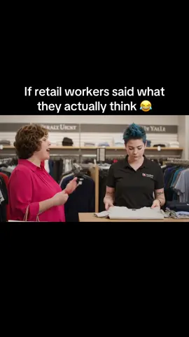 What retail workers actually think 😂 #whatretailworkersreallythink 