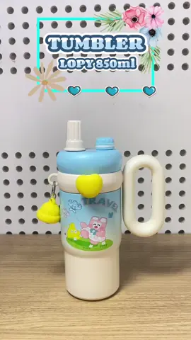 Tumbler Loppy 850ml #fypシ #tumblerviral #tumblertahandingin #cekkeranjangkuningya🙏🙏🙏 #tumbler 