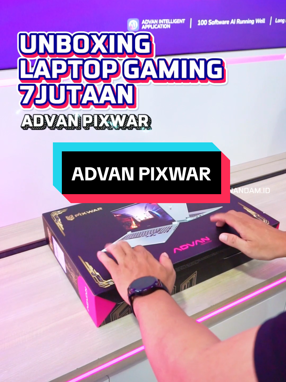 Siapa yang gak mau kalau ada laptop gaming spek kenceng dan cakep ini cuma 7 jutaan? ADVANxAMD PixelWar ✅AMD Ryzen 7 6800H ✅AMD Radeon 680M ✅15.6'' inch 16:9 1920 x 1080 FHD IPS ✅2x DDR5 SO-DIMM 16GB 4800Mhz ✅512GB SSD PCIe3.0 ✅Backlight Keyboard Support ✅Connectivity WiFi 6 + Bluetooth Version : 5.3 ✅FREE WINDOWS 11 HOME Harga Rp 7.599.000 📲 Order WA: 081212625477 🏬 Kunjungi langsung Toko Anandam ID di: Jl. Affandi No.17, Soropadan, Condongcatur, Kec. Depok, Sleman 🛒 Tokopedia / Shopee / Blibli: Anandam Computer @advanindonesia #AnandamID #AnandamComputer #Tokokomputer #tokolaptop #advan #advanpixwar