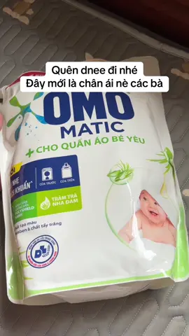 Nước Giặt OMO Matic Cho Quần Áo cho bé. Túi 3kg 6#nuocgiat #nuocgiatxa #omo #baby #viral 