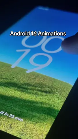 Só não mostro o resto das animações pq a rom q eu to usando não tem todas :( #android16 #Animations #smooth #customrom #techtok #tech 
