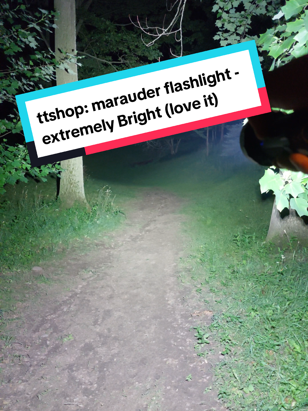 olight marauder mini - yes it's bright, maybe a little too bright at level 7. thankfully it's adjustable, and it also has red green and blue mode. no, it's not cheap, but it's extremely well built. I have a ton of olights, and this one is absolutely amazing #ttshop #tiktokshop #flashlight #superbrightflashlight #rgb 