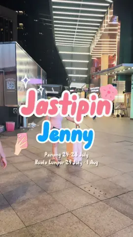 🇲🇾✨ OPEN JASTIP PENANG & KL ✨ 📆 24 Juli – 1 Agustus 2025 ✈️ ETA Jakarta 3 Agustus 2025 👜 Handcarry & Cargo Ready Buka Jastip untuk: ✅ Veng Tatt ✅ Cheng Woh ✅ Ban Heang ✅ Jia Zhen Egg Roll ✅ Lim Skin ✅ Pharmacy ✅ Vincci ✅ Beryl’s ✅ Oriental & banyak lagi! ✨ Boleh request produk lain juga ya! 💊 Pharmacy (kurs x Rp 4.000 + Jastip Fee) ⚠️ Full payment wajib ⚠️ Request produk DP min. 50% ❌ No cancellation (batal = hangus) 💡 Jika barang habis: dicari pengganti atau FULL REFUND. 🛍️ Terima reseller & titip ambil bulking (Kirim langsung dari KL via cargo min.10kg). 📲 Yuk JASTIPin JENNY sekarang! ✨ #JastipMalaysia 🇲🇾 #JastipKL #JastipPenang #PenangFood #BanHeang #VengTatt          #CapCut 